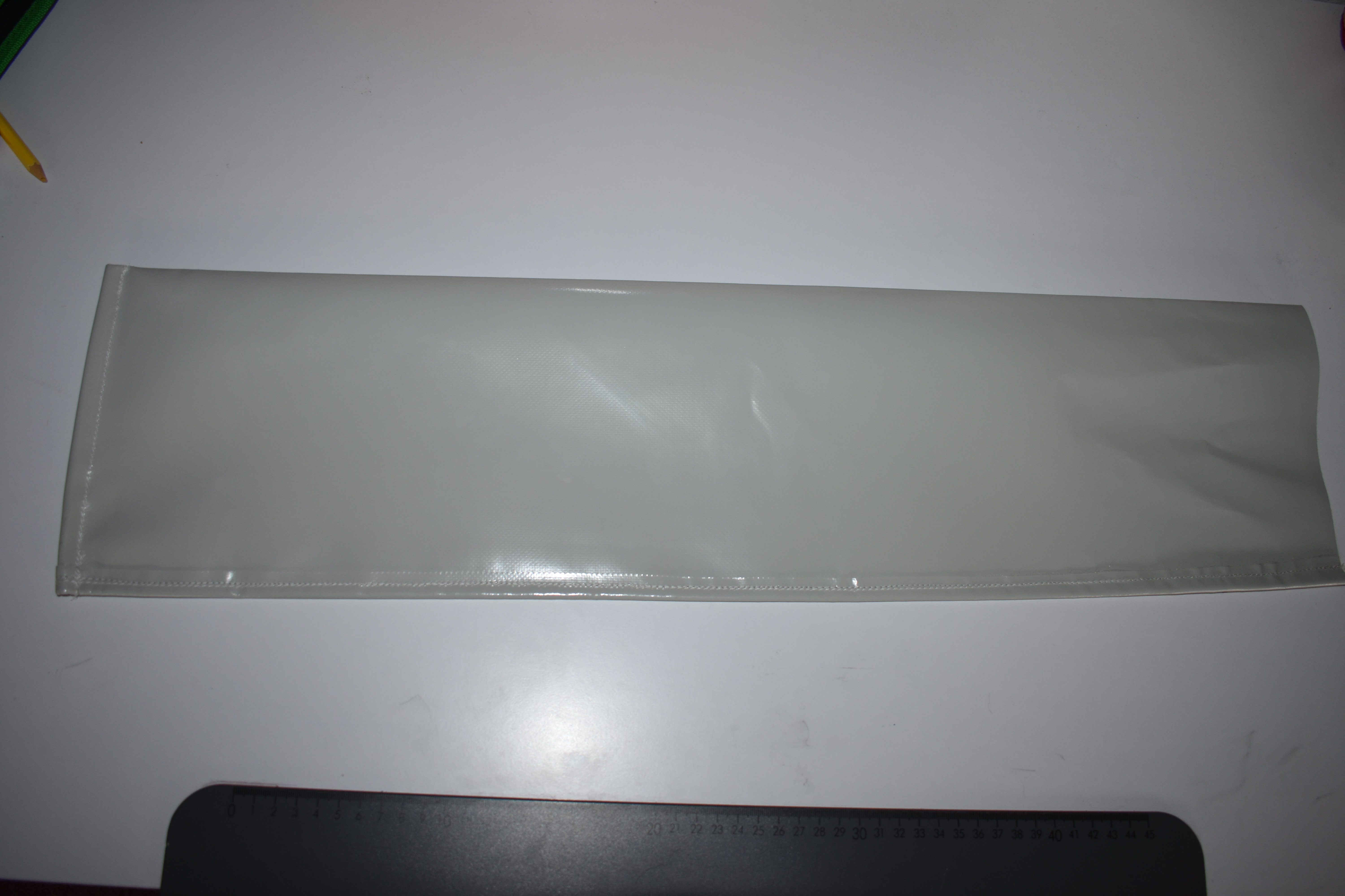 PVC zátěžový vak - šedý - průměr 0,15 m x d.0,85 m